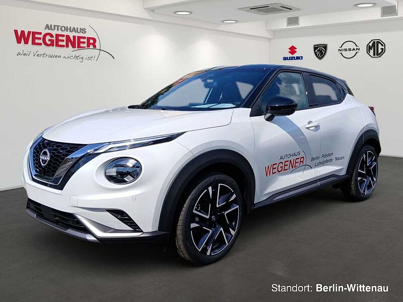 Nissan Juke 1.0 DIG-T 114 PS 6MT JUKE 1.0 DIG-T 114 PS 6MT N-DESIGN 19'-LM-Felgen 360°Kamera