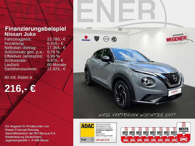 Nissan Juke AT N-CONNECTA *SHZ*LED*KAM*NAVI*CARPL*ALLW*