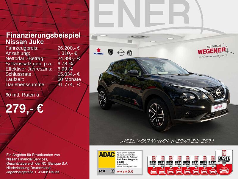 Nissan Juke 1.0 DIG-T 114 PS 6MT