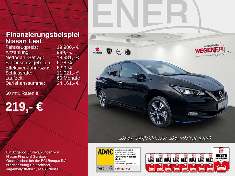 Nissan Leaf N-CONNECTA*LED*NAVI*360°*CARPLAY*SHZ