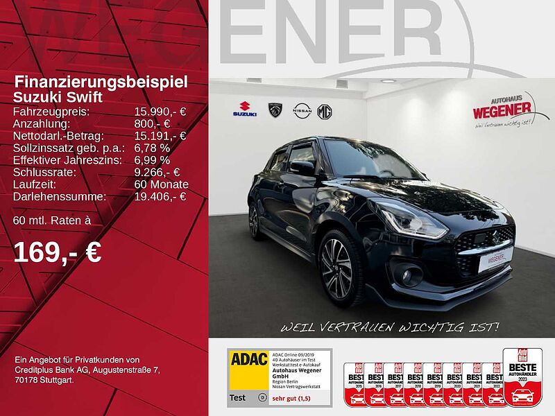 Suzuki Swift COMFORT+ HYBRID | DESIGN PAKET | ALLWETTER