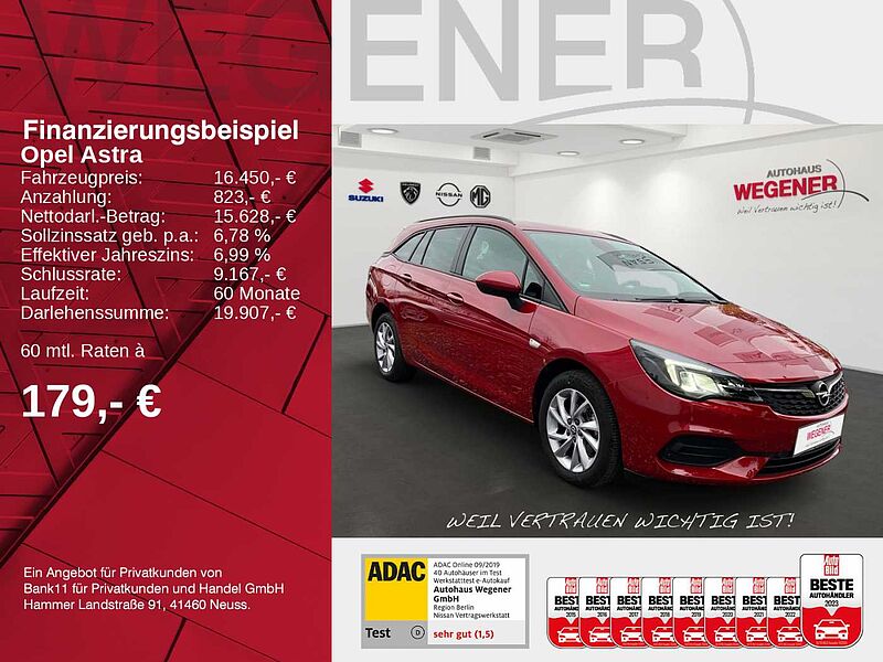 Opel Astra Turbo 1.2 Sports Tourer LED APP'S