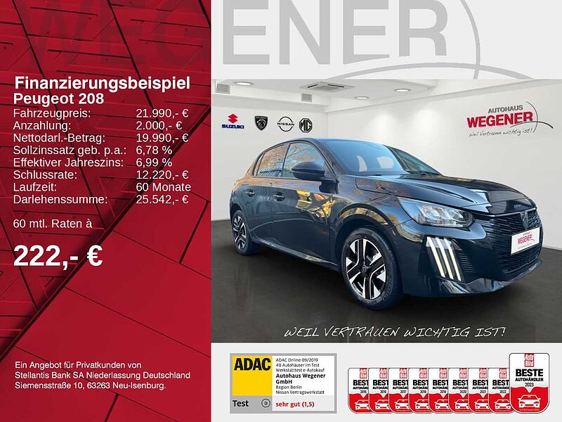 Peugeot 208 Allure 100 1.2 PureTech Kamera*SHZ*LED*