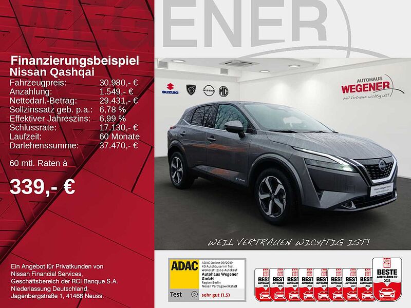 Nissan Qashqai MY22 1.5 VC-T e-POWER