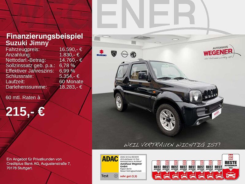 Suzuki Jimny Ranger 4x4 Standheizung Leder Sitzheizung